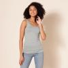 image:imageAmazon Essentials Womens SlimFit Scoop Neck Tank TopLight Grey HeatherNavy White Stripe