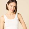 image:imageAmazon Essentials Womens SlimFit Scoop Neck Tank TopWhiteYellow