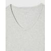 image:imageAmazon Essentials Womens SlimFit ShortSleeve VNeck TShirtCharcoal HeatherLight Grey Heather