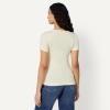 image:imageAmazon Essentials Womens SlimFit ShortSleeve VNeck TShirtOatmeal HeatherLight Pink