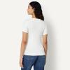 image:imageAmazon Essentials Womens SlimFit ShortSleeve VNeck TShirtPastel YellowWhite