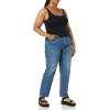 image:imageAmazon Essentials Womens SlimFit Thin Strap Tank TopBlackLight Sage Green