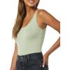image:imageAmazon Essentials Womens SlimFit Thin Strap Tank TopBlackLight Sage Green