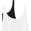 image:imageAmazon Essentials Womens SlimFit Thin Strap Tank TopBlackWhite