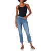 image:imageAmazon Essentials Womens SlimFit Thin Strap Tank TopBlackWhite