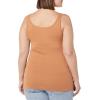 image:imageAmazon Essentials Womens SlimFit Thin Strap Tank TopBrick RedBrown