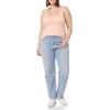 image:imageAmazon Essentials Womens SlimFit Thin Strap Tank TopCoral PinkWhite