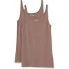 image:imageAmazon Essentials Womens SlimFit Thin Strap Tank TopDark Beige