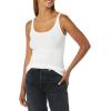 image:imageAmazon Essentials Womens SlimFit Thin Strap Tank TopDark PinkWhite