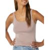 image:imageAmazon Essentials Womens SlimFit Thin Strap Tank TopDark Taupe