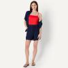 image:imageAmazon Essentials Womens Squareneck OnePiece SwimsuitBright Poppy Red