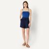 image:imageAmazon Essentials Womens Squareneck OnePiece SwimsuitDeep Blue