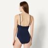 image:imageAmazon Essentials Womens Squareneck OnePiece SwimsuitNavy