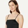 image:imageAmazon Essentials Womens Squareneck OnePiece SwimsuitWashed Black