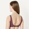 image:imageAmazon Essentials Womens Squareneck Swim Bikini TopBrick Red Lilac Leopard