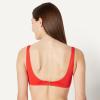 image:imageAmazon Essentials Womens Squareneck Swim Bikini TopBright Poppy Red