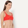image:imageAmazon Essentials Womens Squareneck Swim Bikini TopBright Poppy Red