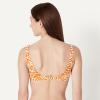 image:imageAmazon Essentials Womens Squareneck Swim Bikini TopRust Orange Abstract Palms