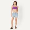 image:imageAmazon Essentials Womens Squareneck Swim Bikini TopViolet