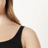 image:imageAmazon Essentials Womens Squareneck Swim Bikini TopWashed Black