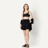image:imageAmazon Essentials Womens Squareneck Swim Bikini TopWashed Black