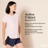 image:imageAmazon Essentials Womens Studio RelaxedFit Lightweight Crewneck TShirt Available in Plus SizeBlack Confetti Print