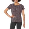image:imageAmazon Essentials Womens Studio RelaxedFit Lightweight Crewneck TShirt Available in Plus SizeBlack Confetti Print
