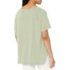 image:imageAmazon Essentials Womens Studio RelaxedFit Lightweight Crewneck TShirt Available in Plus SizeLight Green