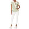image:imageAmazon Essentials Womens Studio RelaxedFit Lightweight Crewneck TShirt Available in Plus SizeLight Green
