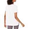 image:imageAmazon Essentials Womens Studio RelaxedFit Lightweight Crewneck TShirt Available in Plus SizeWhite