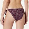 image:imageAmazon Essentials Womens Tie Side Bikini BottomBrick Red Lilac Leopard