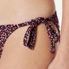 image:imageAmazon Essentials Womens Tie Side Bikini BottomBrick Red Lilac Leopard