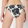 image:imageAmazon Essentials Womens Tie Side Bikini BottomCream Black Floral