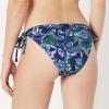image:imageAmazon Essentials Womens Tie Side Bikini BottomDeep Blue Paisley