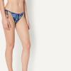 image:imageAmazon Essentials Womens Tie Side Bikini BottomDeep Blue Paisley