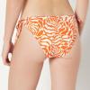 image:imageAmazon Essentials Womens Tie Side Bikini BottomRust Orange Abstract Palms