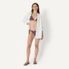 image:imageAmazon Essentials Womens Triangle Bikini TopBrick Red Lilac Leopard