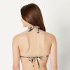 image:imageAmazon Essentials Womens Triangle Bikini TopCream Black Floral