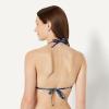 image:imageAmazon Essentials Womens Triangle Bikini TopDeep Blue Paisley