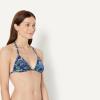 image:imageAmazon Essentials Womens Triangle Bikini TopDeep Blue Paisley