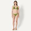 image:imageAmazon Essentials Womens Triangle Bikini TopOlive