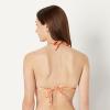 image:imageAmazon Essentials Womens Triangle Bikini TopRust Orange Abstract Palms