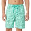 Light Blue Mint Green Sun Geo