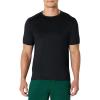 image:imageAmazon Essentials Mens Active Quick Dry Moisture Wicking Tech Stretch Lightweight ShortSleeve TShirtBlack