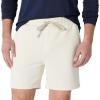 image:imageAmazon Essentials Mens Athletic Regular Fit 7 Lounge Workout Gym ShortsLight Beige