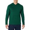 image:imageAmazon Essentials Mens Athletic Soft Performance Lightweight Gym Workout Hoodie SweatshirtSpace Dye Green