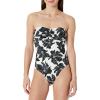 Cream Black Floral