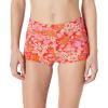 Bright Poppy Red Folk Floral