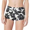 Cream Black Floral