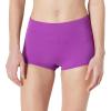 image:imageAmazon Essentials Womens Boy Short Swim Bikini Bottom with Full CoverageViolet